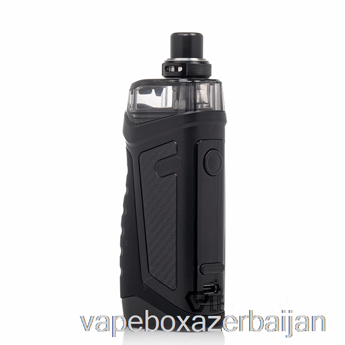 Vape Box Azerbaijan Vandy Vape Jackaroo 18650 Pod Kit Carbon Fiber Black